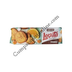 Biscuiti cu crema de portocala Roshen Lovita 150 gr.